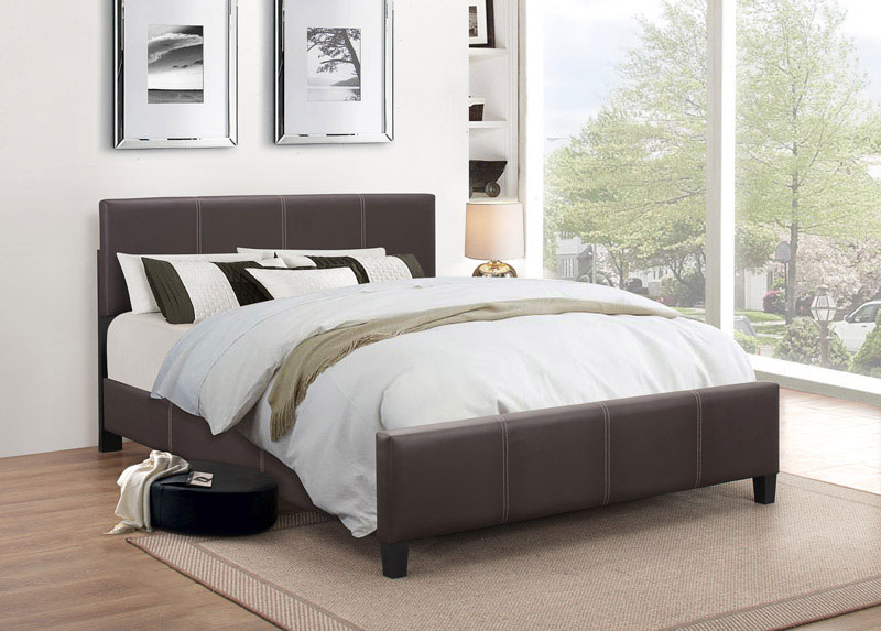IF 176 Bed (Espresso PU)