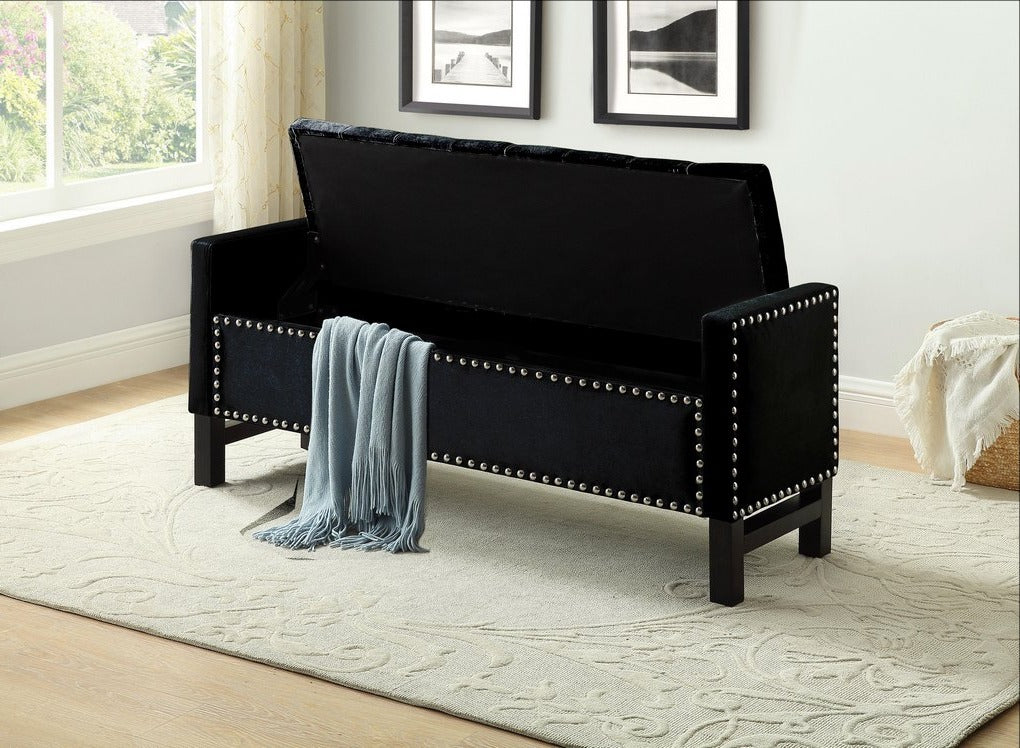 IF-6401 Bench (Black Velvet)