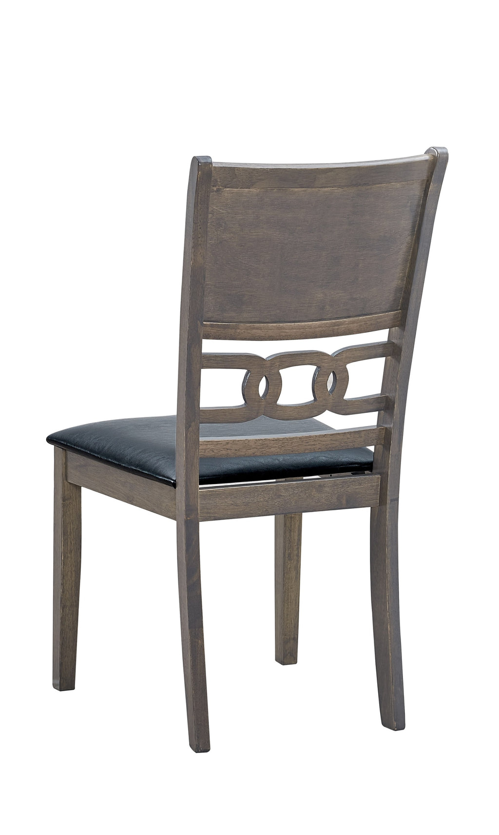 C-1083 Dining Chair (Black PU) (Set of 2)