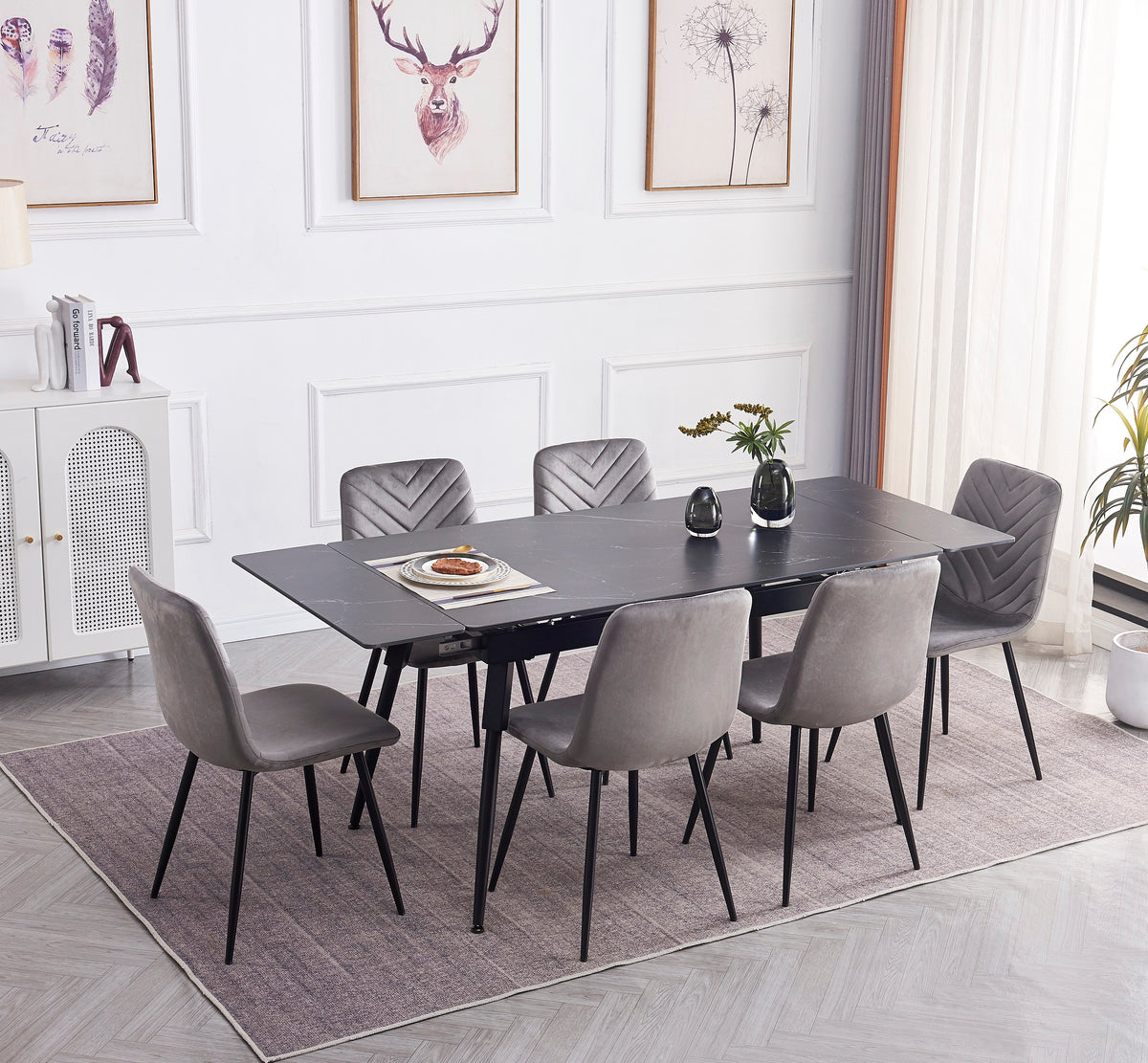 T-1817 / C-1817 7-Piece Dining Set