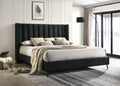 IF 5231 Bed (Black Velvet)