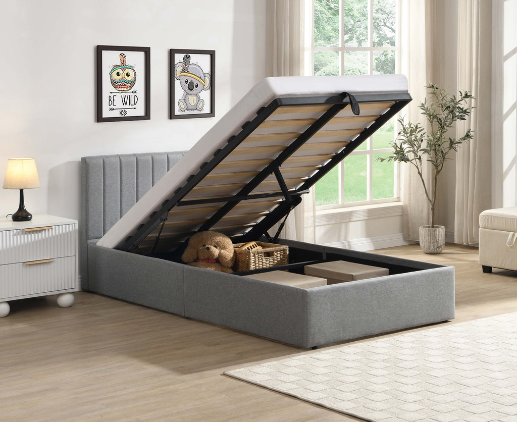 IF 5163 Bed (Grey Fabric)