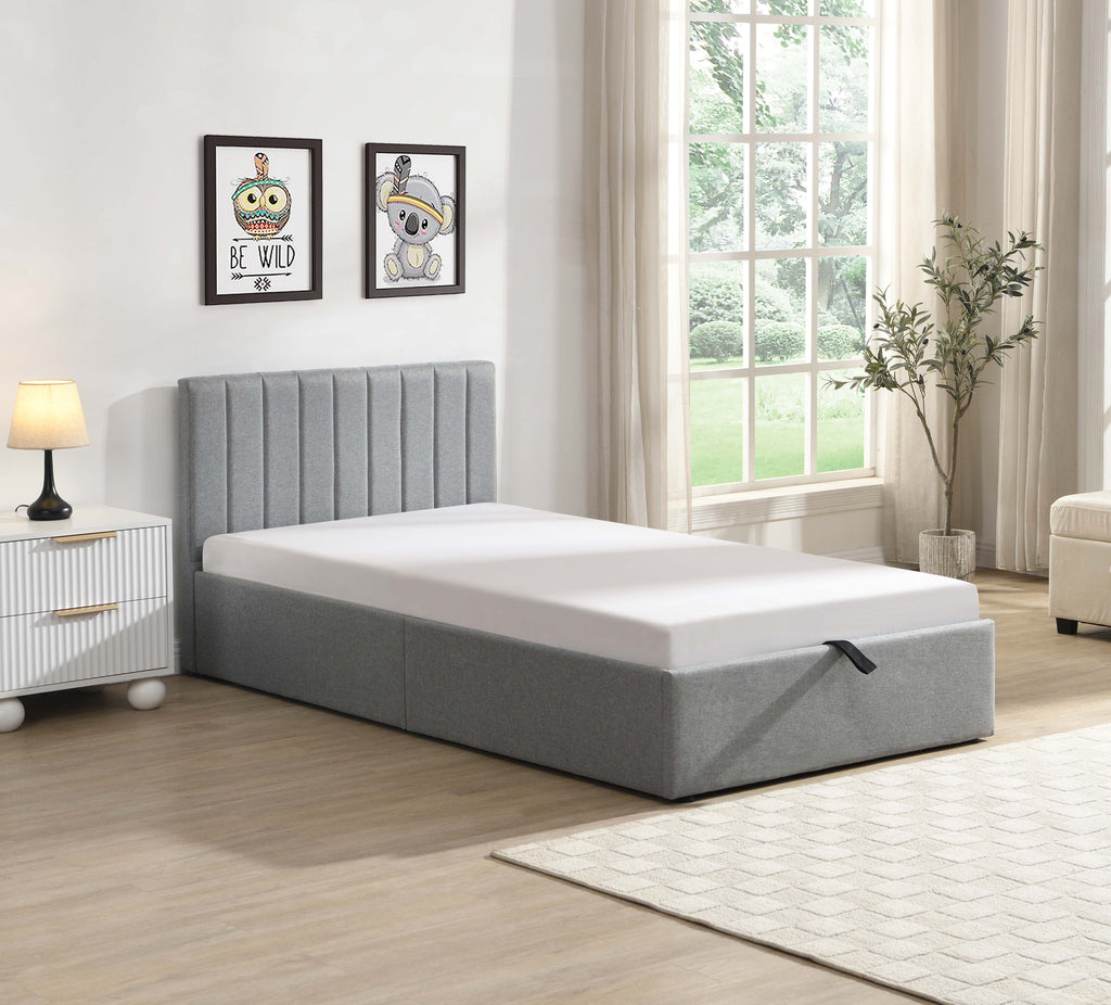IF 5163 Bed (Grey Fabric)