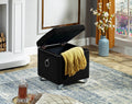 IF-6296 Ottoman (Black Velvet)