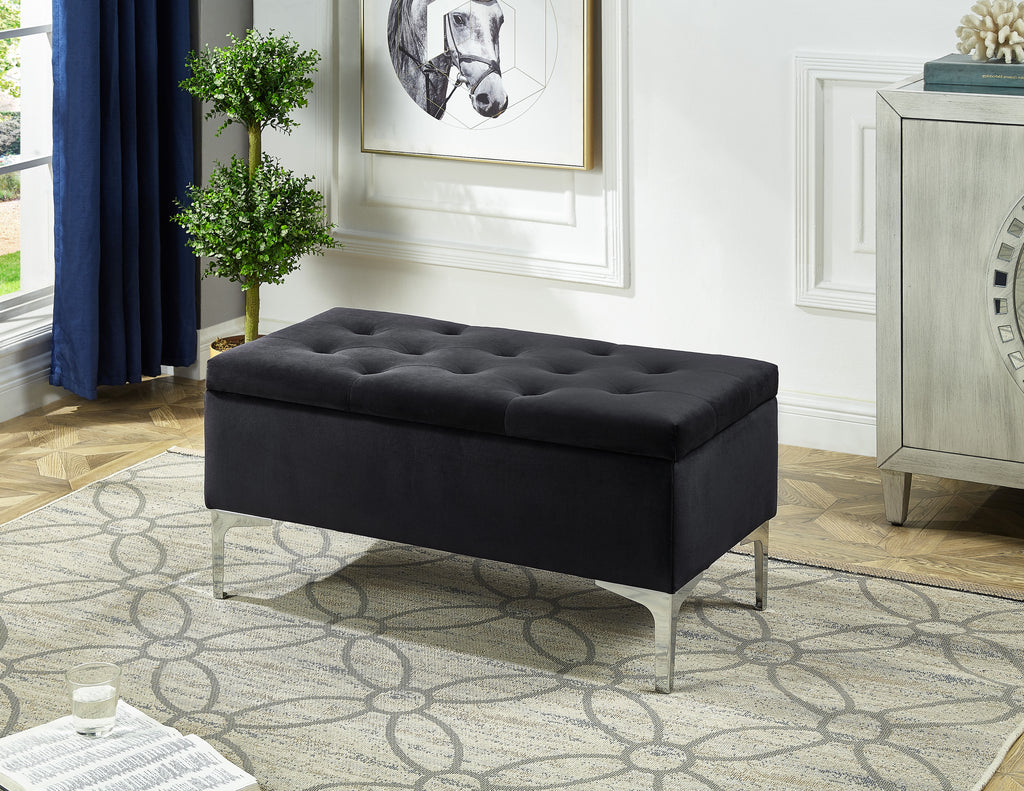 IF-6256 Bench (Black Velvet)