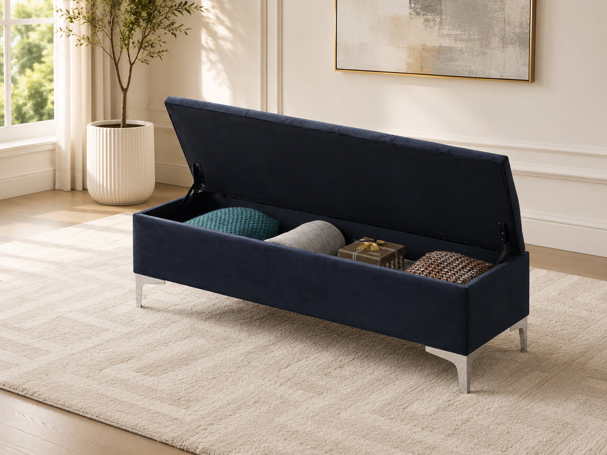 IF-6501 Bench (Black Velvet)