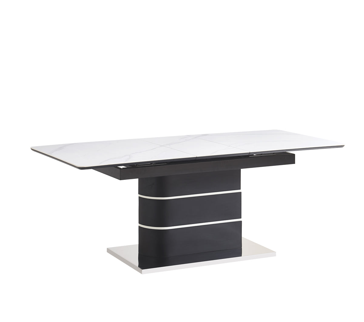 T-1410 / C-1411 7-Piece Dining Set (Light Grey)