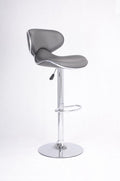 ST-7704-G Bar Stool (Grey PU) (Set of 2)
