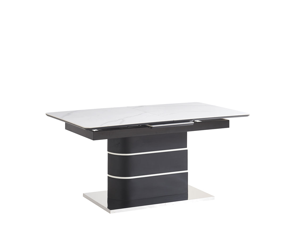 T-1410 / C-1411 7-Piece Dining Set (Light Grey)
