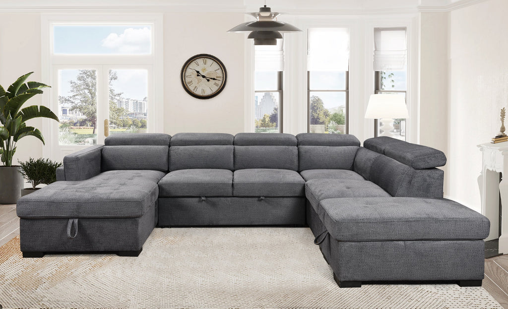 IF-9090 LHF Sofa Bed Sectional