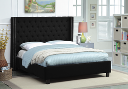 IF 5899 Bed (Black Fabric)