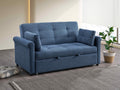 IF-9048 Sofa Bed - Large (Blue Fabric)