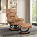 IF-6201 Recliner (Caramel Leather Match)