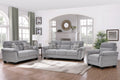 IF-8025 Stationary Sofa Set (Grey)