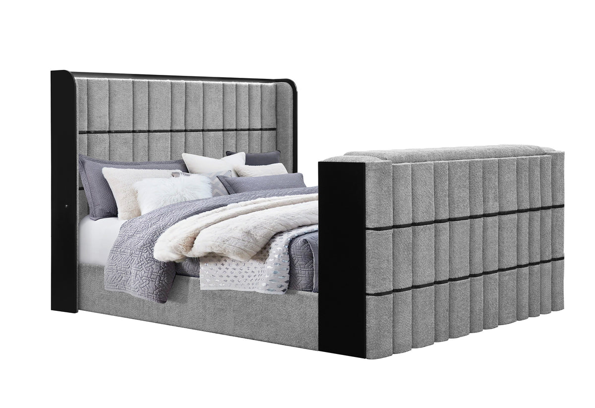 Isabella-Grey Bedroom Set