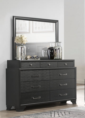 Jordyn-Grey 'Ava' Dresser & Mirror