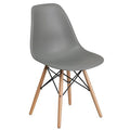 C-1423 Eiffel Dining Chair (Grey) (Set of 2)