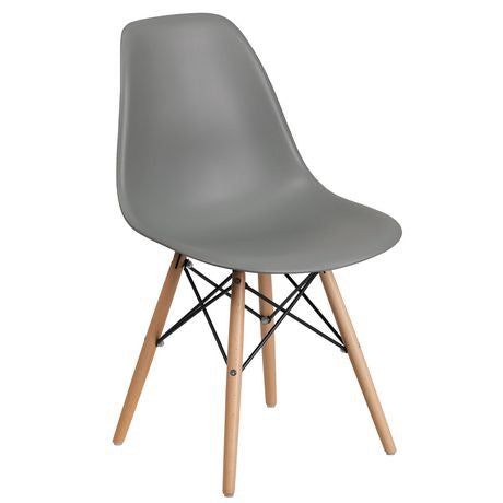 C-1423 Eiffel Dining Chair (Grey) (Set of 2)