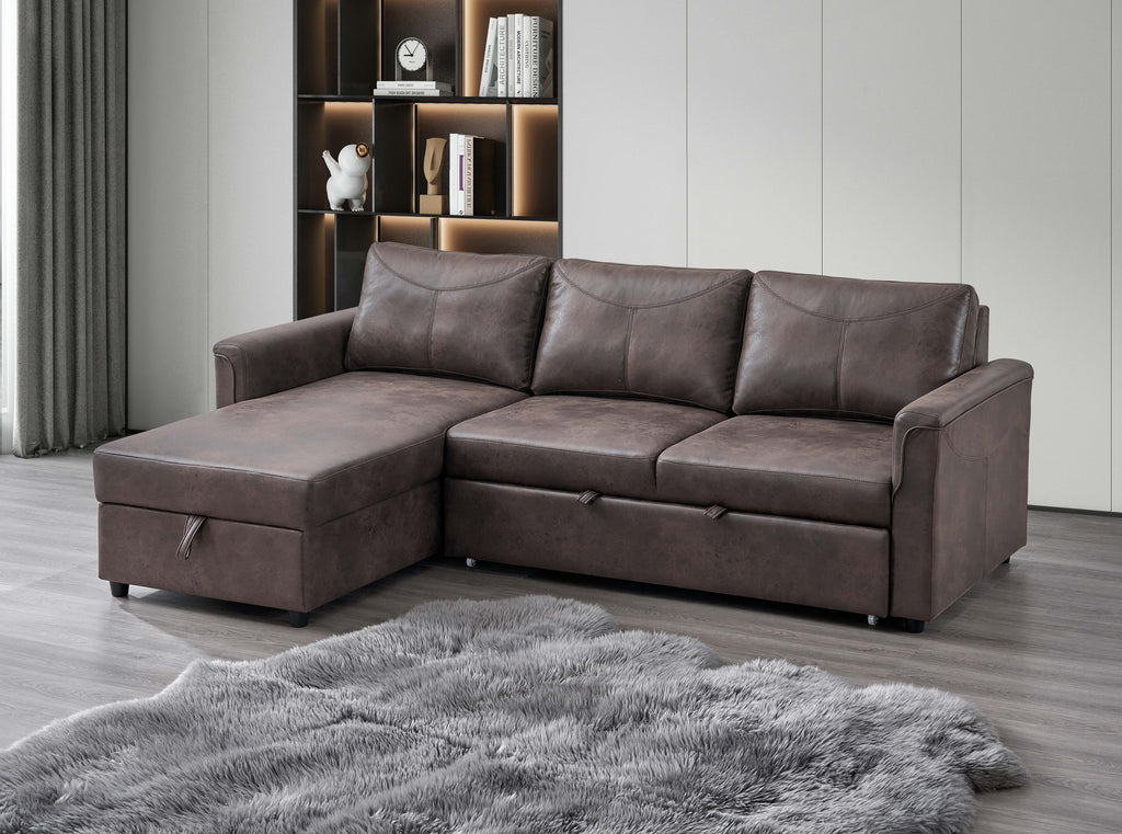 IF-9075 / IF-9076 Sofa Bed Sectional