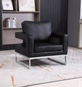 IF-6860 Accent Chair (Black PU)
