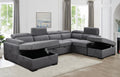 IF-9090 LHF Sofa Bed Sectional