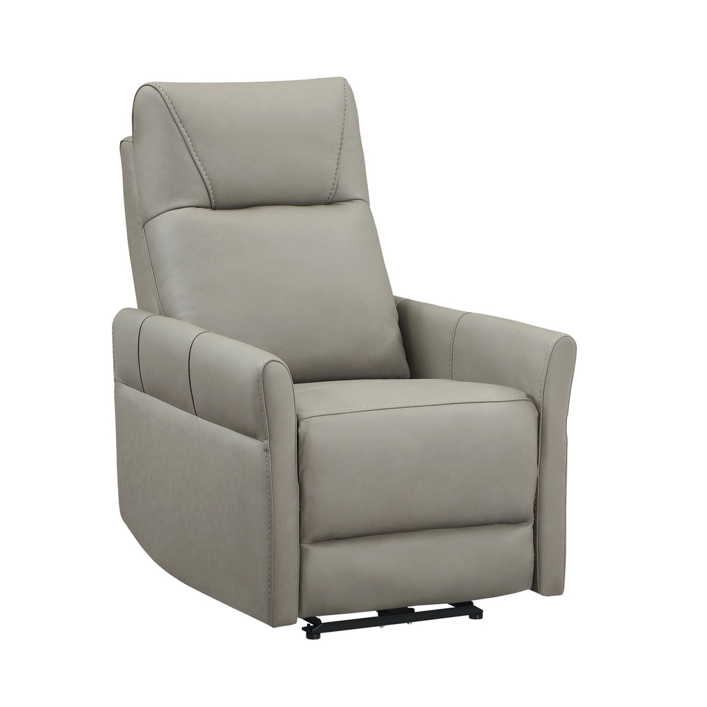 IF-6391 Recliner (Pewter Leather Match)