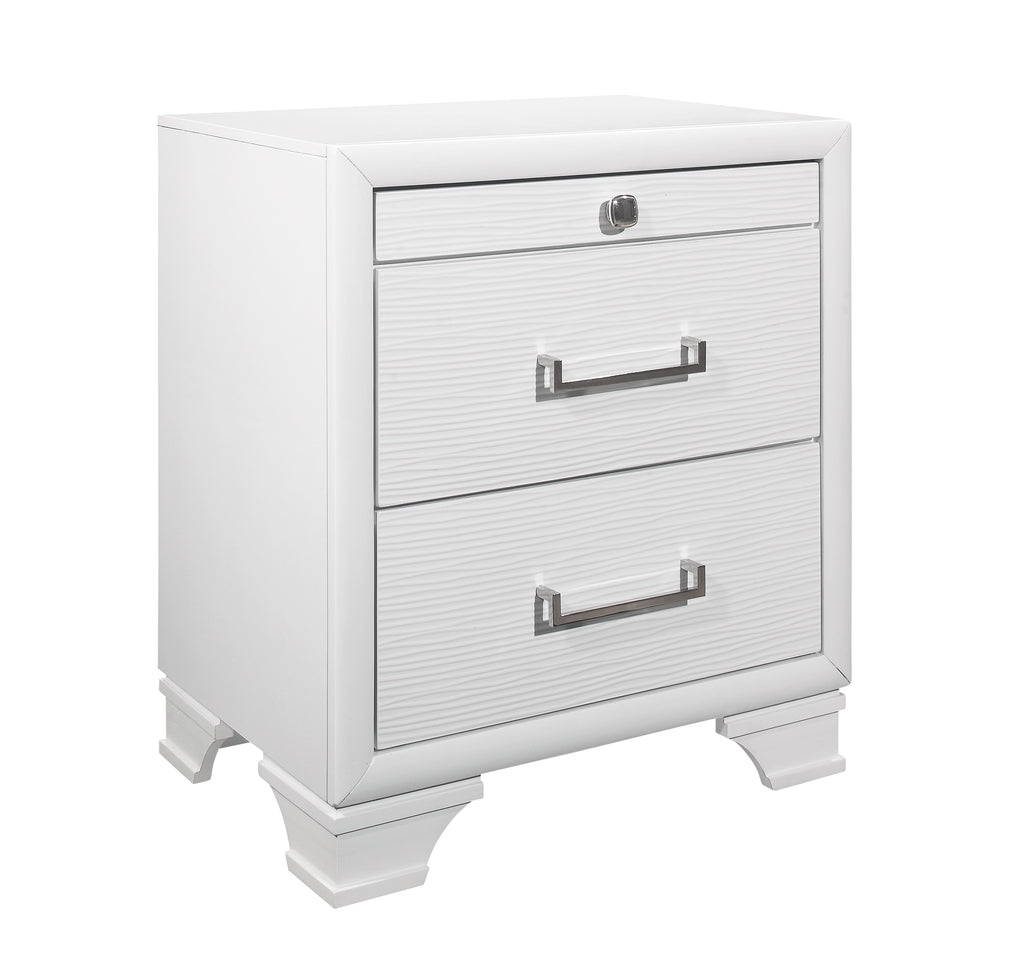 Jordyn-White Nightstand