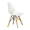 C-1421 Eiffel Dining Chair (White) (Set of 2)