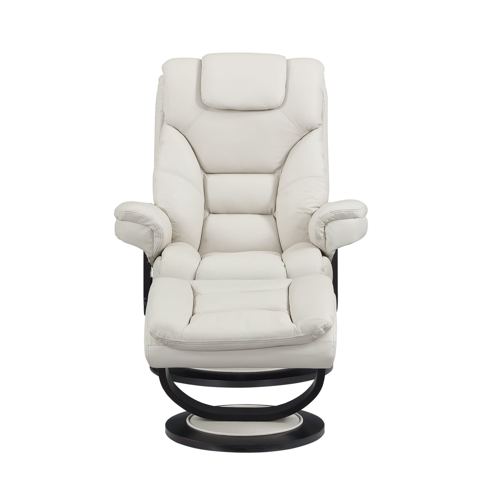 IF-6202 Recliner (Light Beige Leather Match)