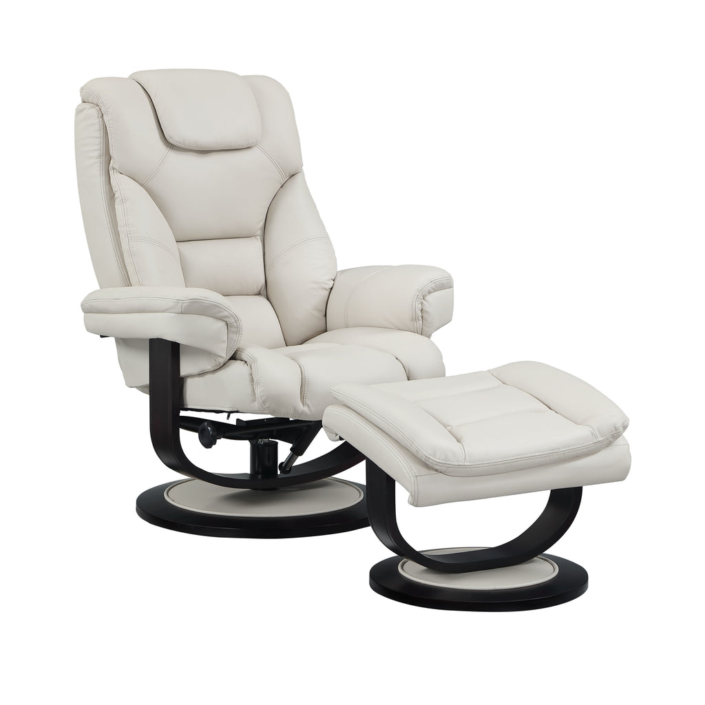 IF-6202 Recliner (Light Beige Leather Match)