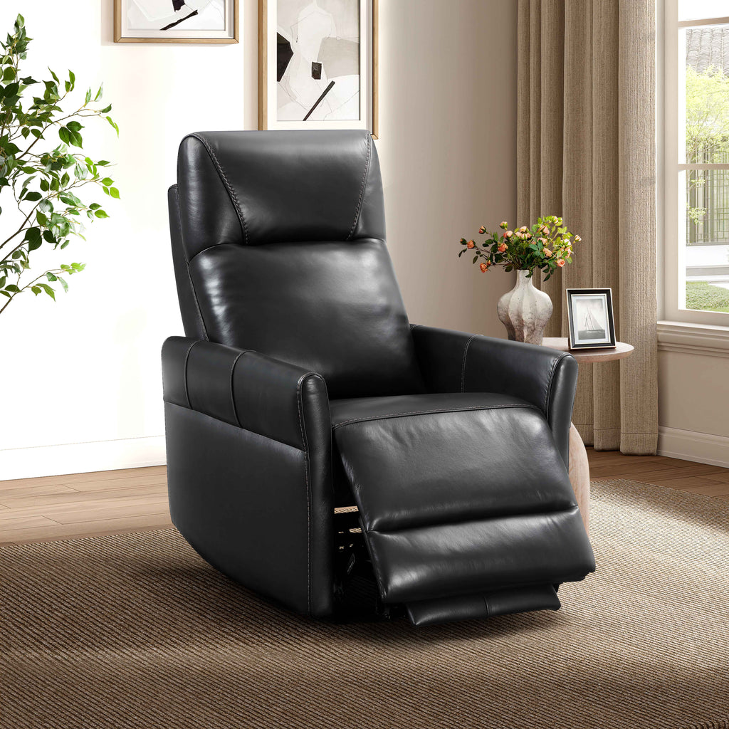 IF-6392 Recliner (Blackberry Leather Match)