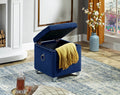 IF-6297 Ottoman (Navy Velvet)