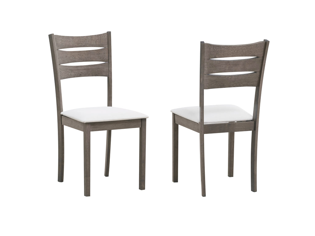 T-1050 / C-1052 5-Piece Dining Set (Crème Fabric)