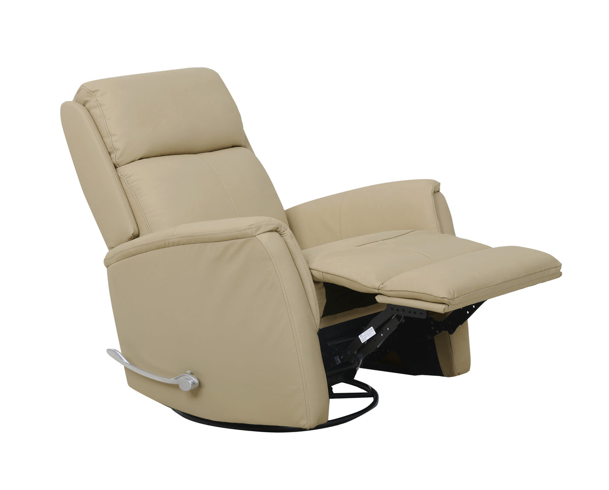 IF-6384 Recliner (Ivory Leather Match)