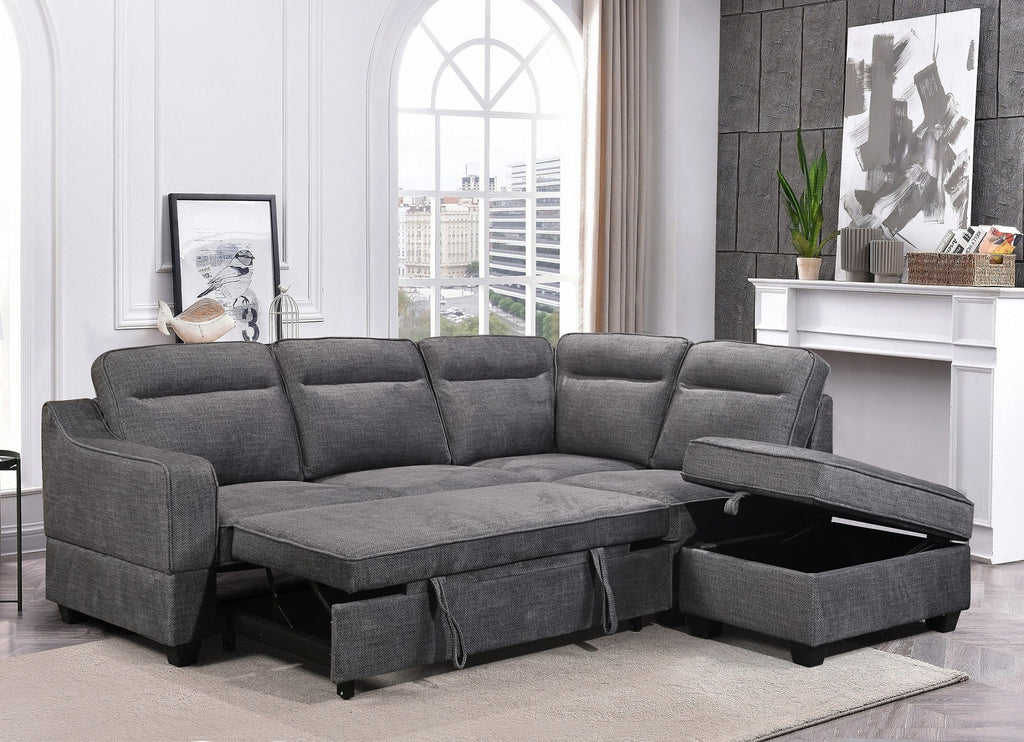 IF-9010 RHF Sofa Bed Sectional