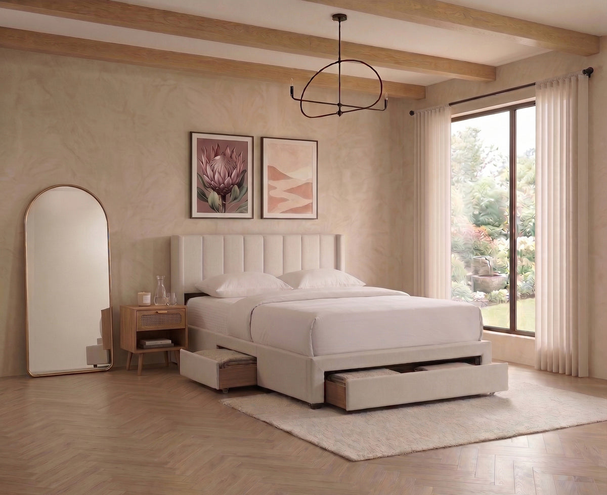 IF 5331 Bed (Beige)
