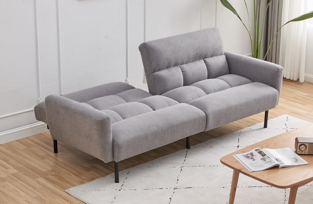 IF-8041 Klik Klak Sofa Bed (Grey Fabric)