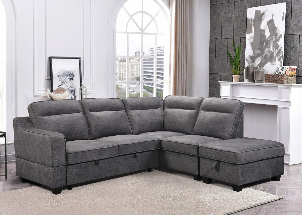 IF-9010 RHF Sofa Bed Sectional