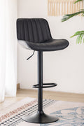 ST-7820 Bar Stool (Black PU) (Set of 2)