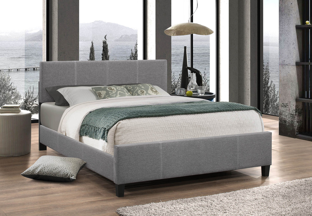 IF 137 Bed (Grey Fabric)