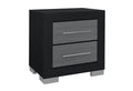 Emma (Black-Grey) Nightstand