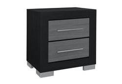 Emma (Black-Grey) Nightstand