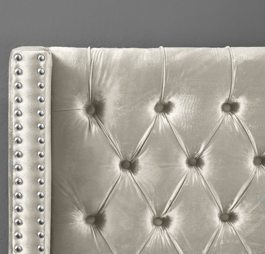 IF 5892 Bed (Crème Velvet)