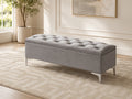 IF-6500 Bench (Grey Velvet)