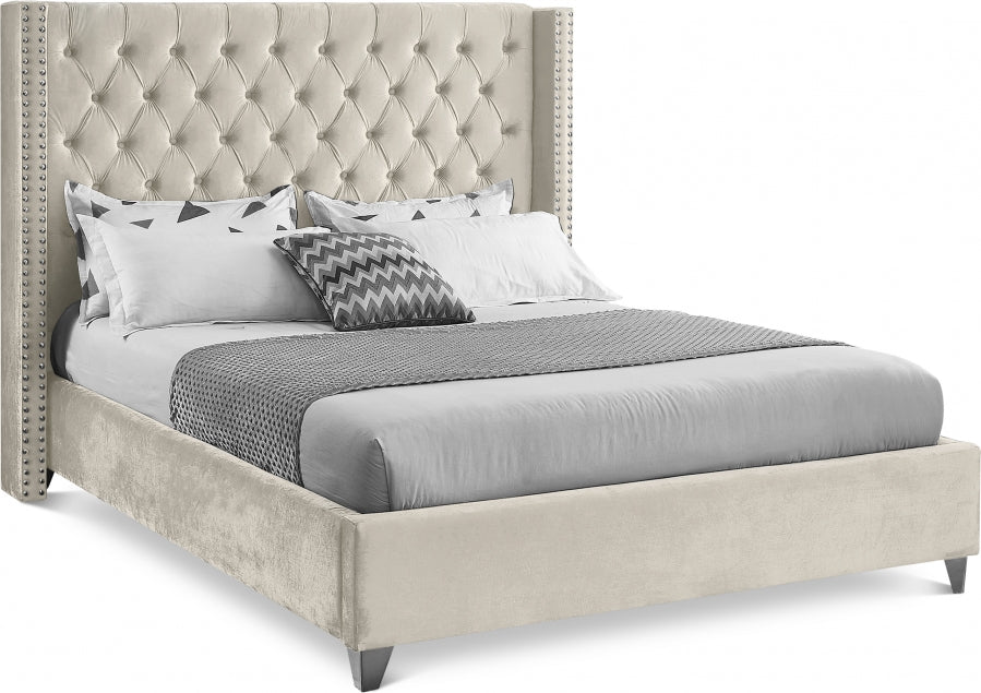 IF 5892 Bed (Crème Velvet)