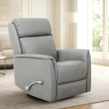 IF-6381 Recliner (Pewter Leather Match)