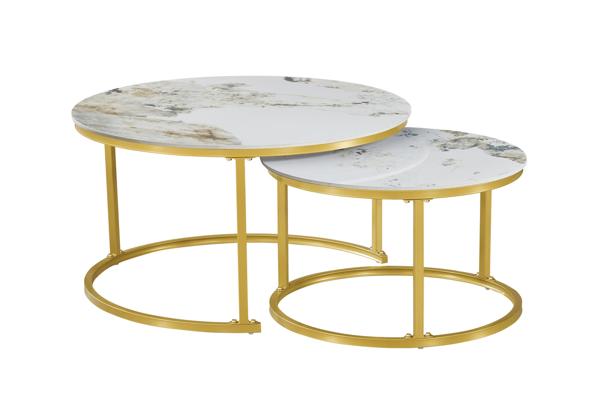 IF-2632 2-Piece Coffee Table Set (Pandora Stone)