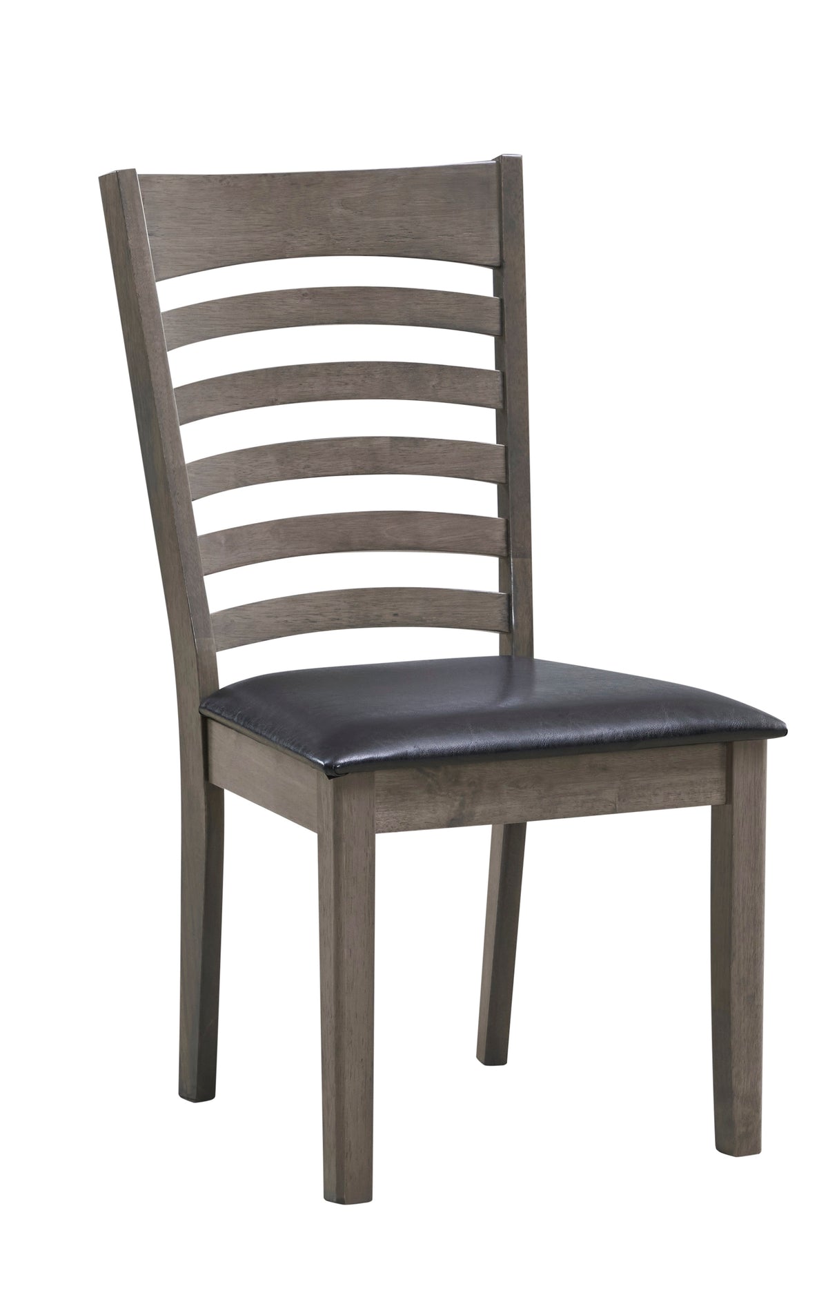 C-1081 Dining Chair (Black PU) (Set of 2)