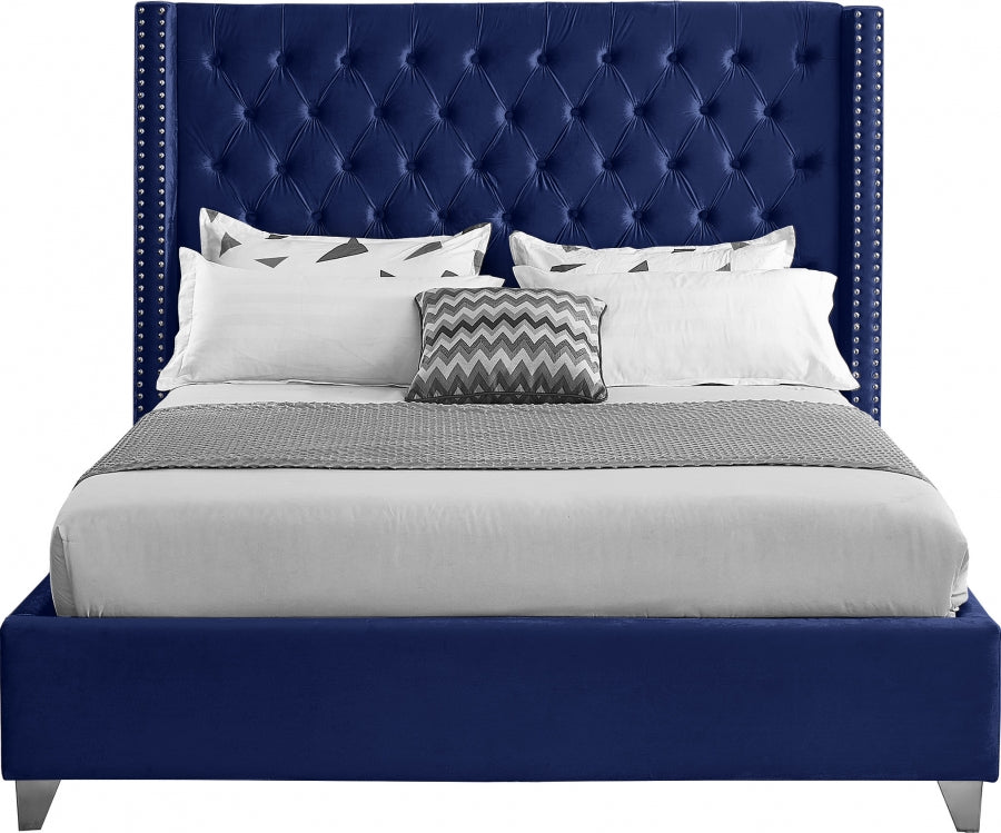 IF 5891 Bed (Blue Velvet)