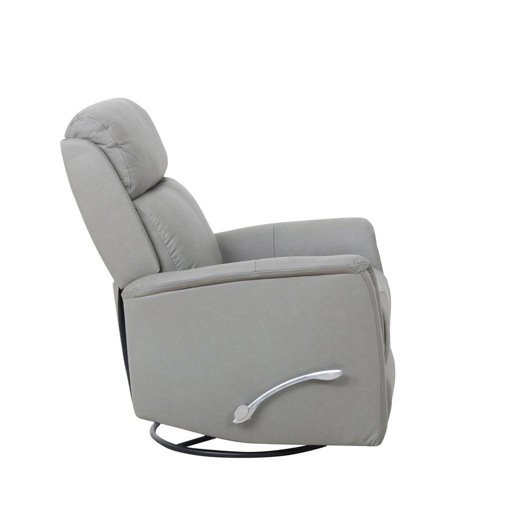 IF-6381 Recliner (Pewter Leather Match)